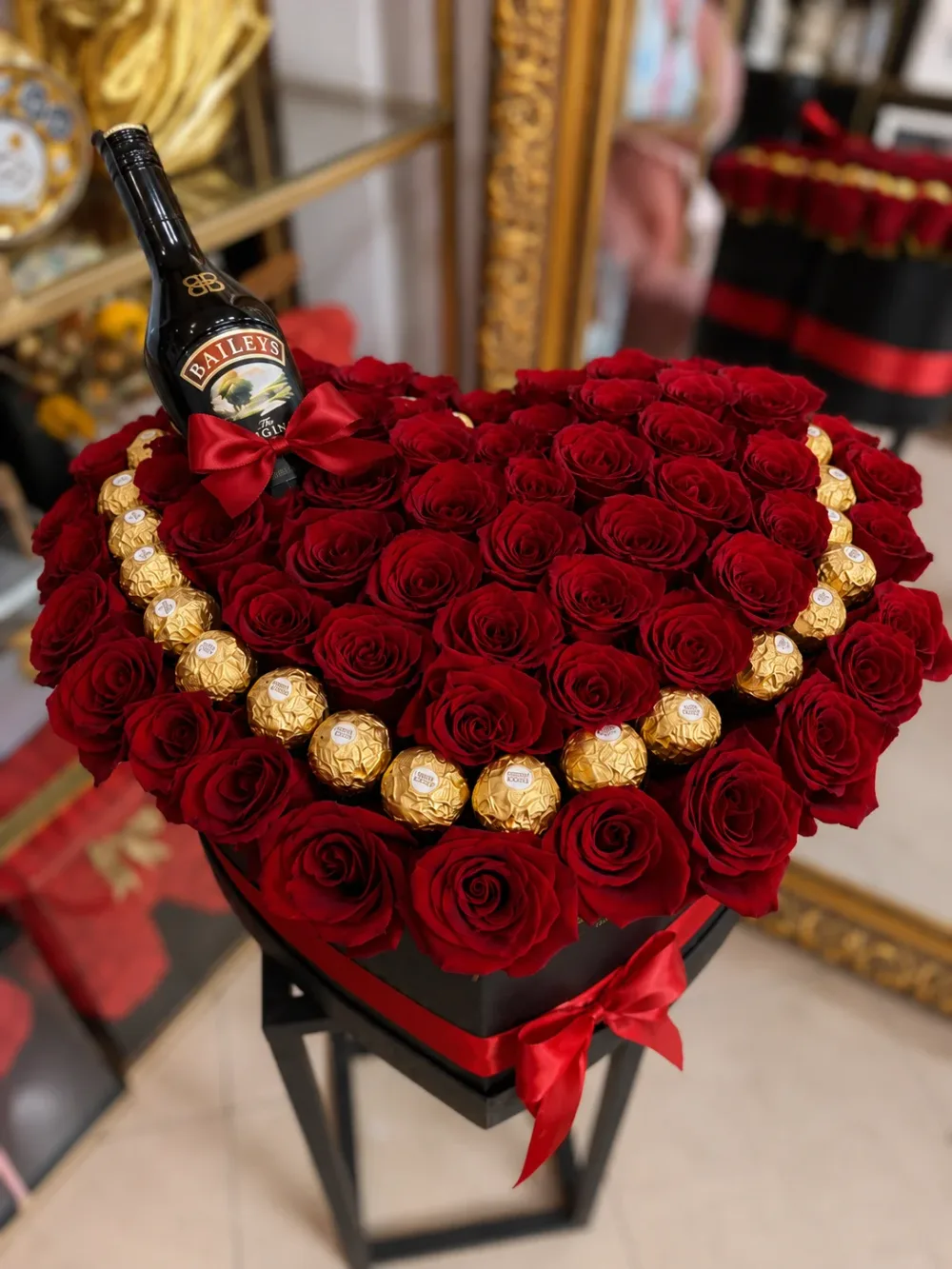 Corazón jumbo con licor
